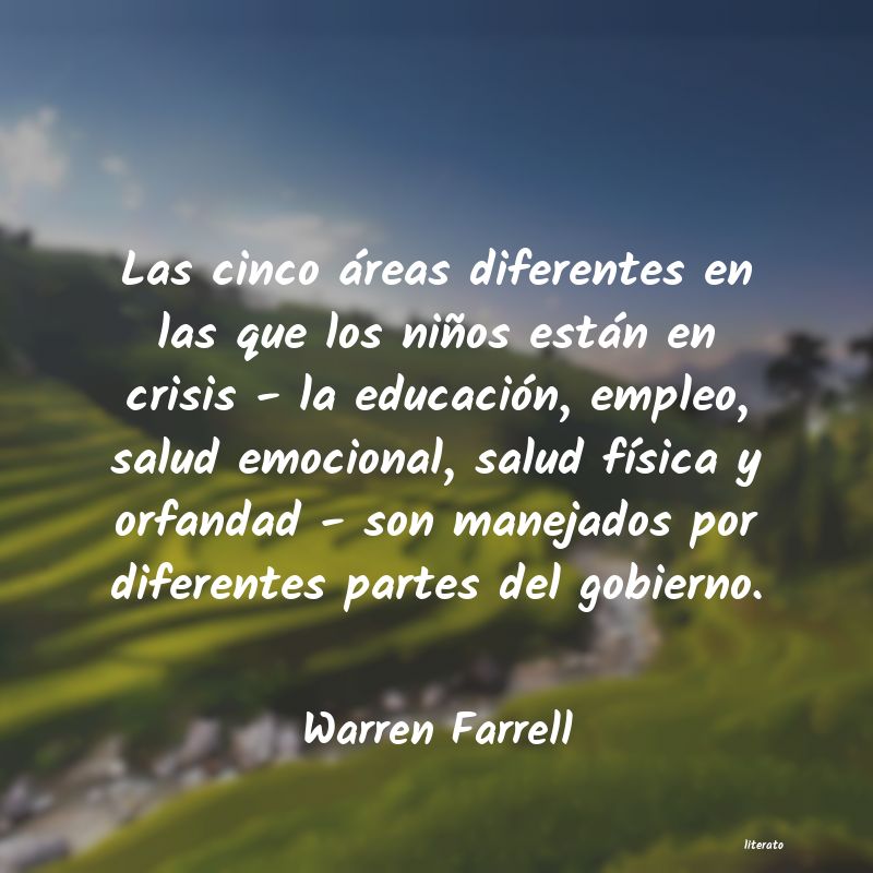 Frases de Warren Farrell