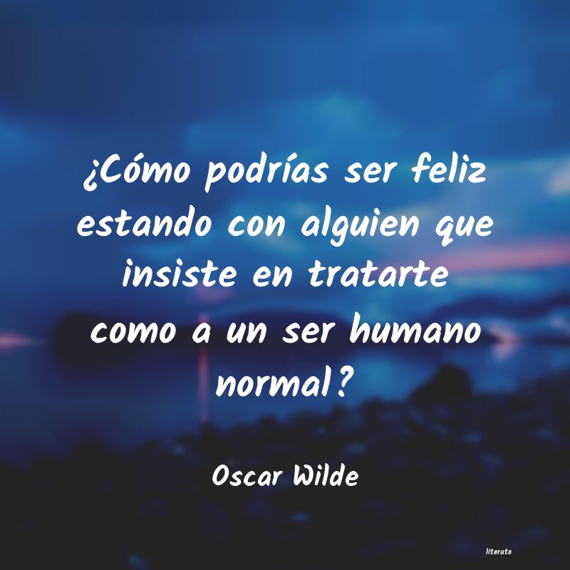 Frases de Oscar Wilde