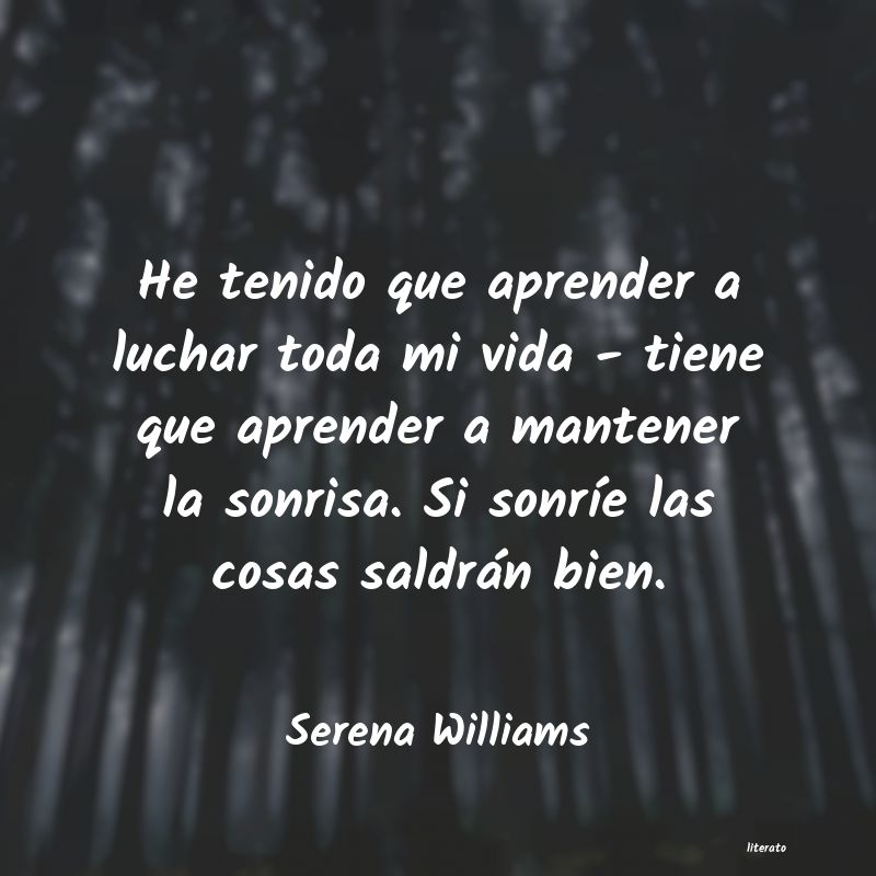 Frases de Serena Williams