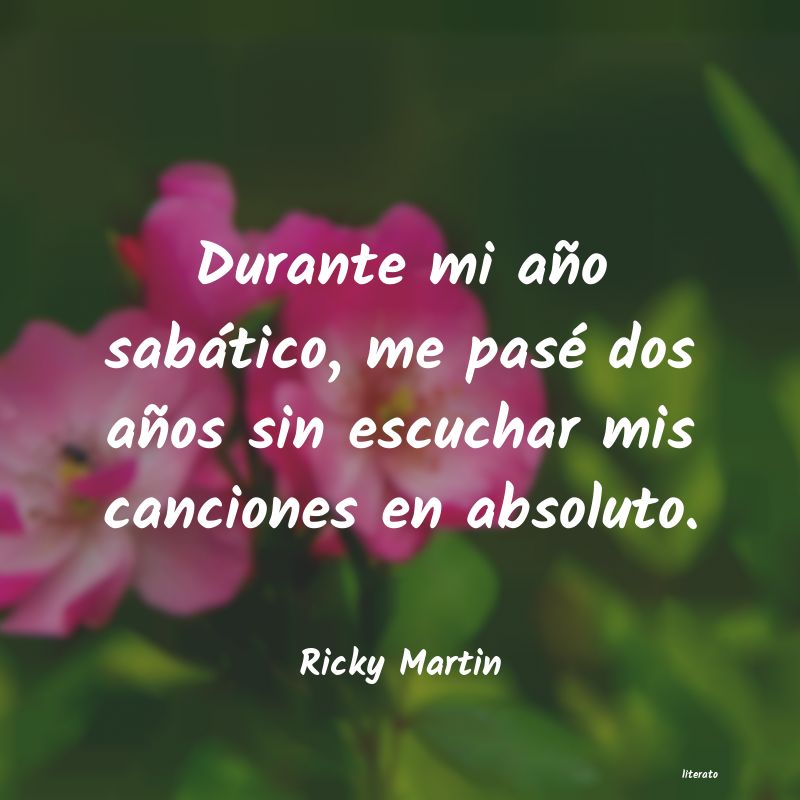 Frases de Ricky Martin