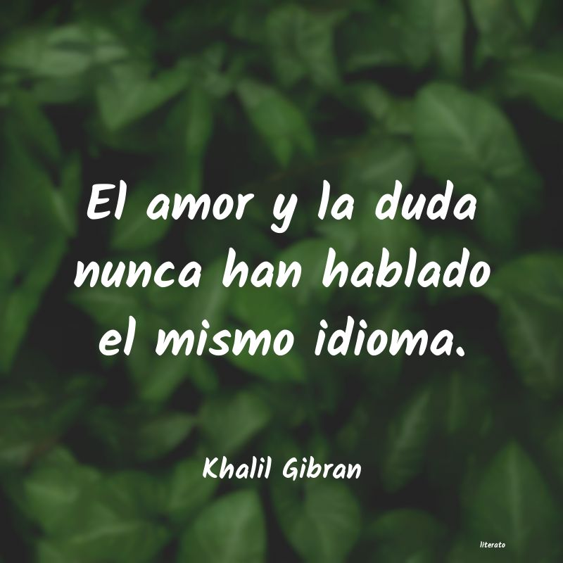 Frases de Khalil Gibran