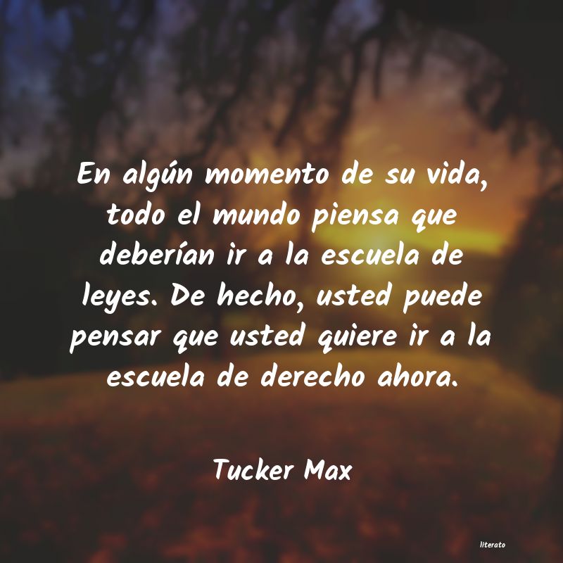 frases de Tucker Max