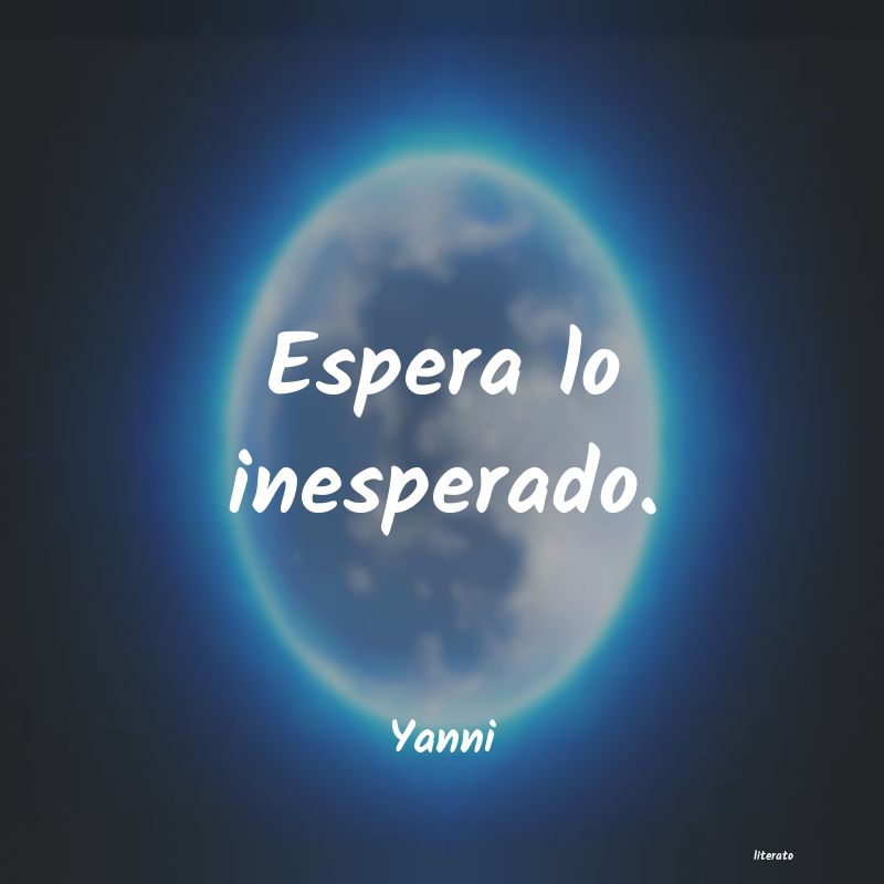 Frases de Yanni