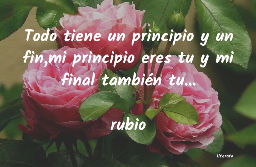 Frases de rubio