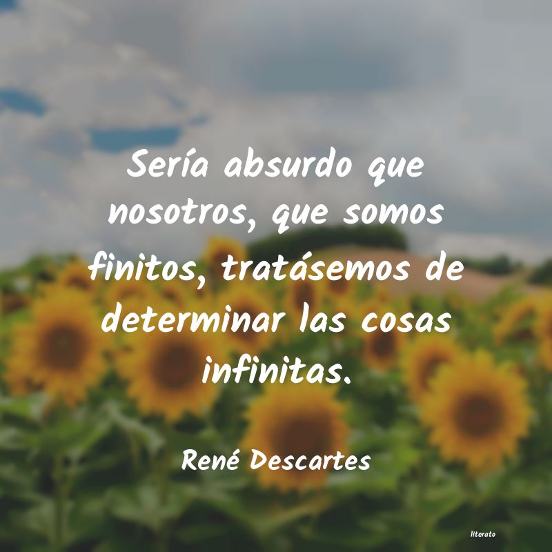 Frases de René Descartes