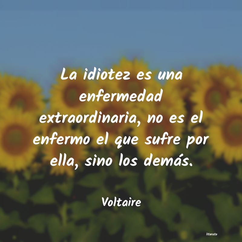 Frases de Voltaire