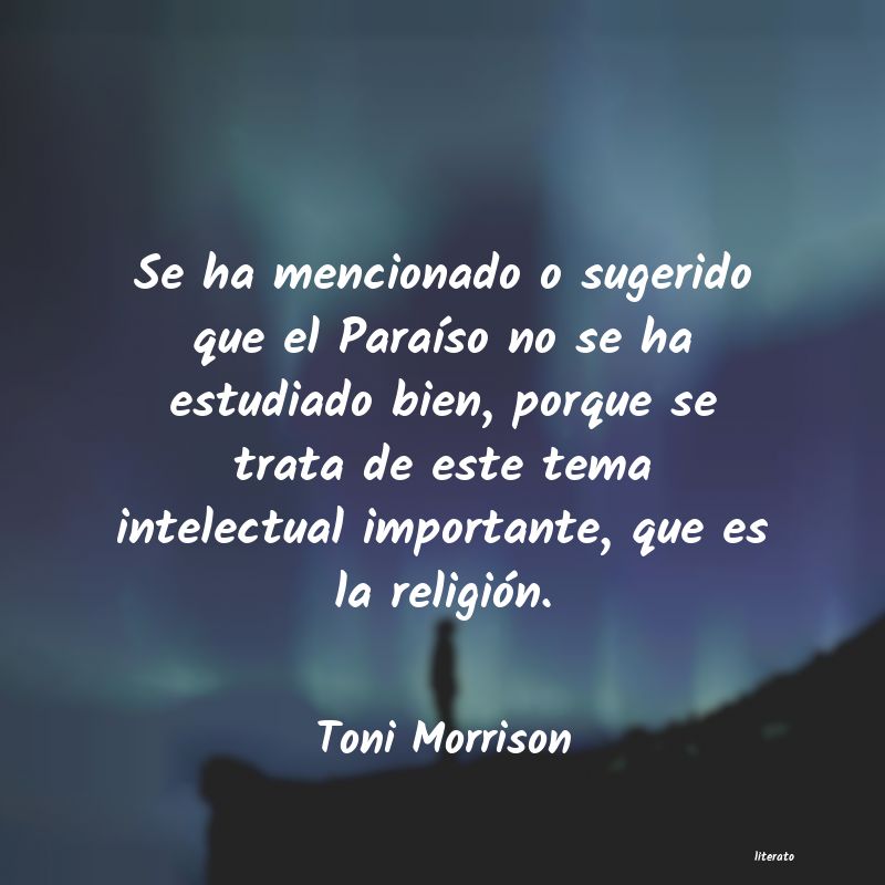 Frases de Toni Morrison