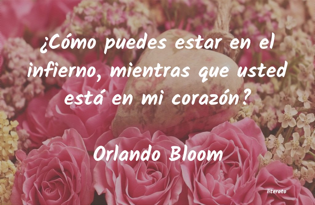 Frases de Orlando Bloom