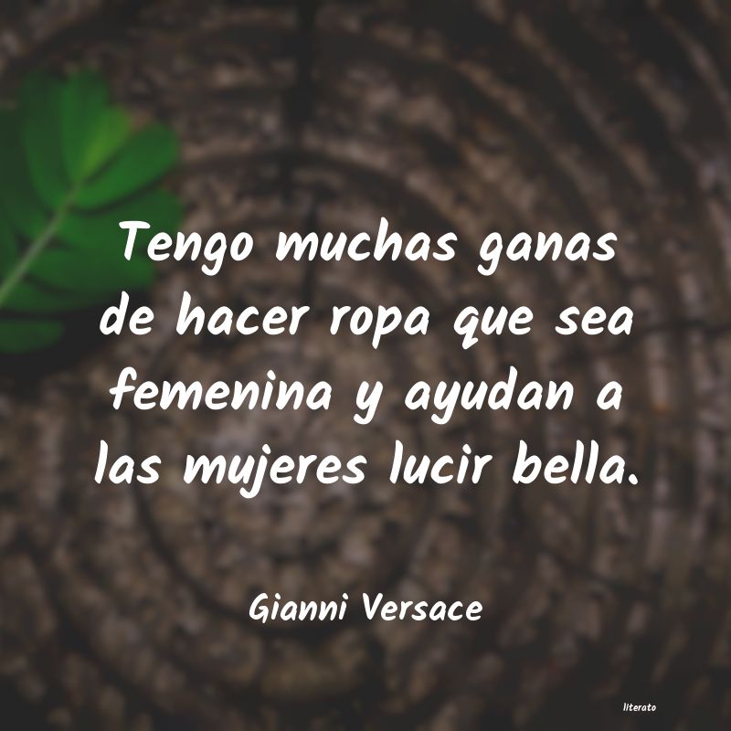 Frases de Gianni Versace