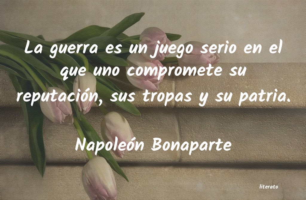 Frases de Napoleón Bonaparte