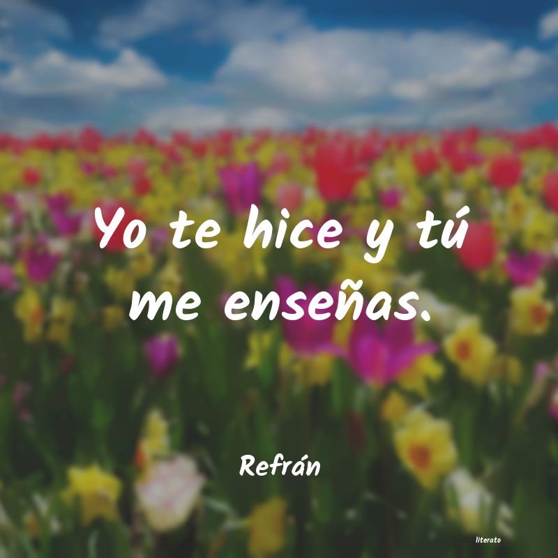 frases de Refrán