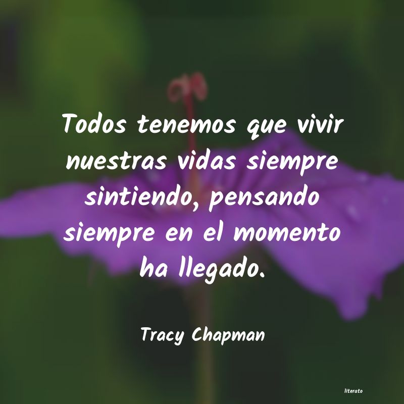 Frases de Tracy Chapman