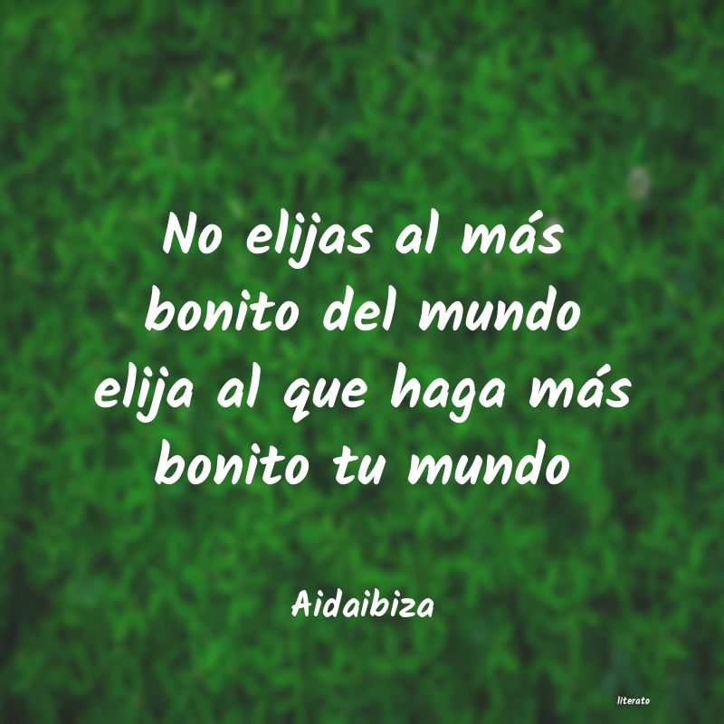 Frases de Aidaibiza