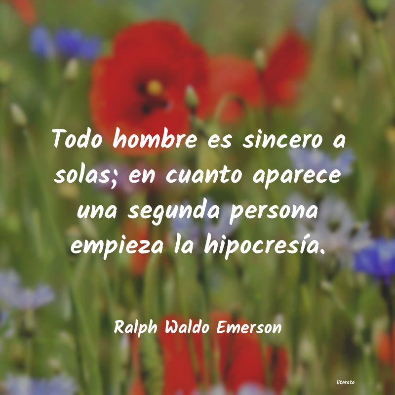 Frases de Ralph Waldo Emerson