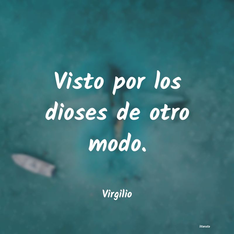 frases de Virgilio