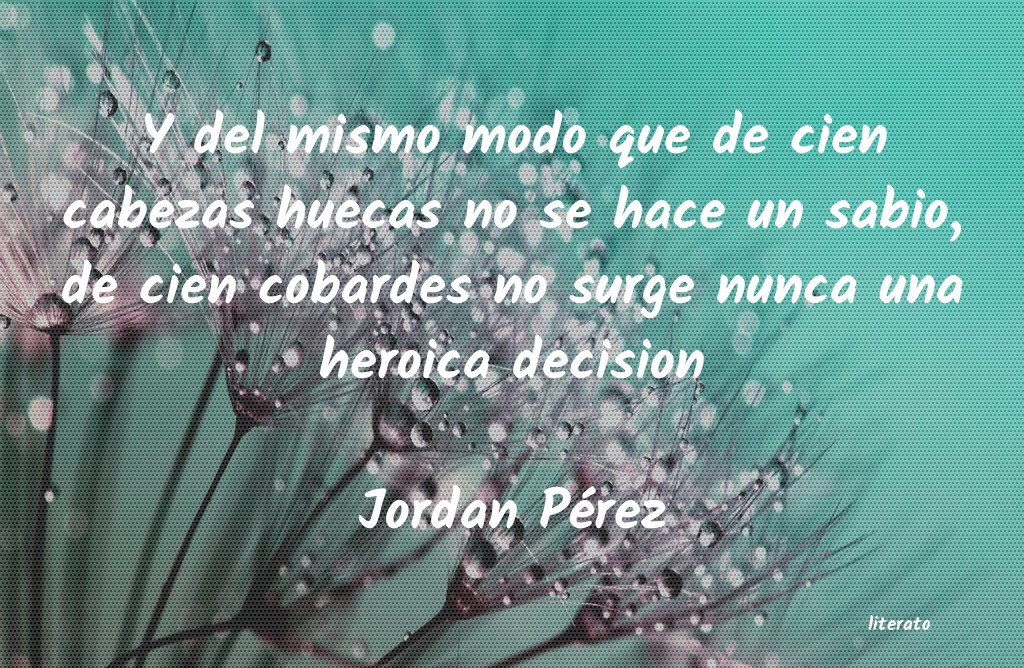 pensamientos de jordan