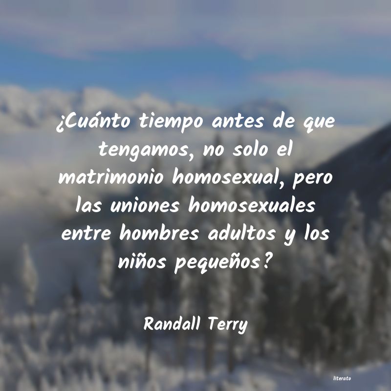 Frases de Randall Terry