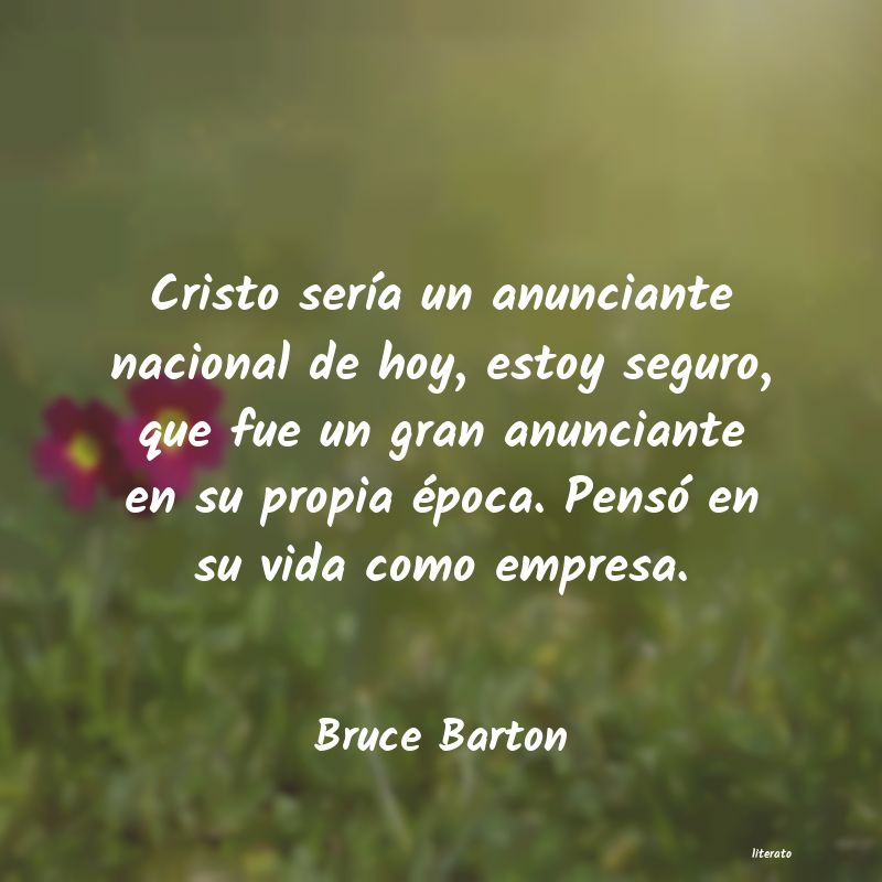 Frases de Bruce Barton