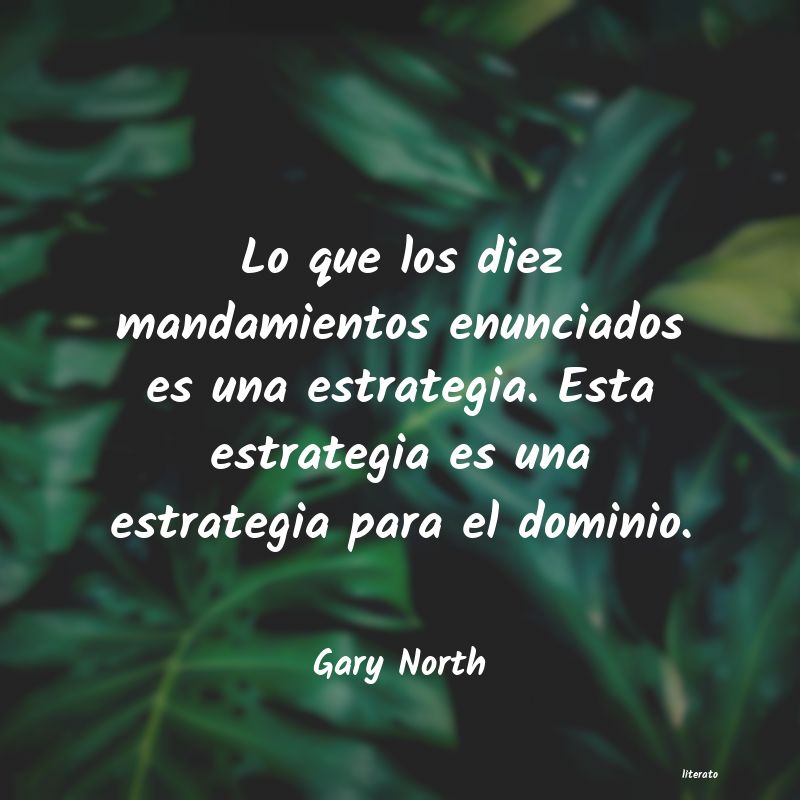 frases de Gary North