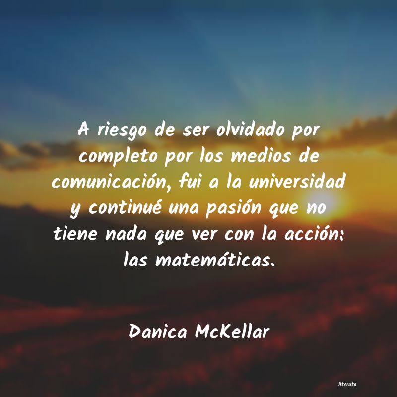 frases de Danica McKellar