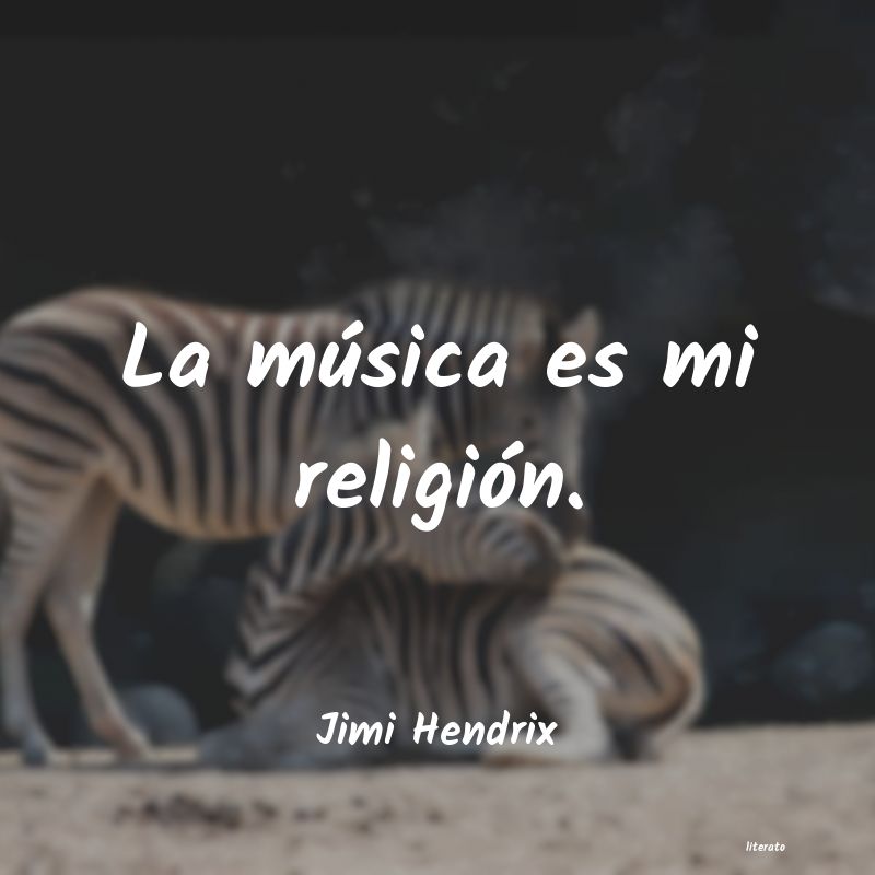 frases de Jimi Hendrix
