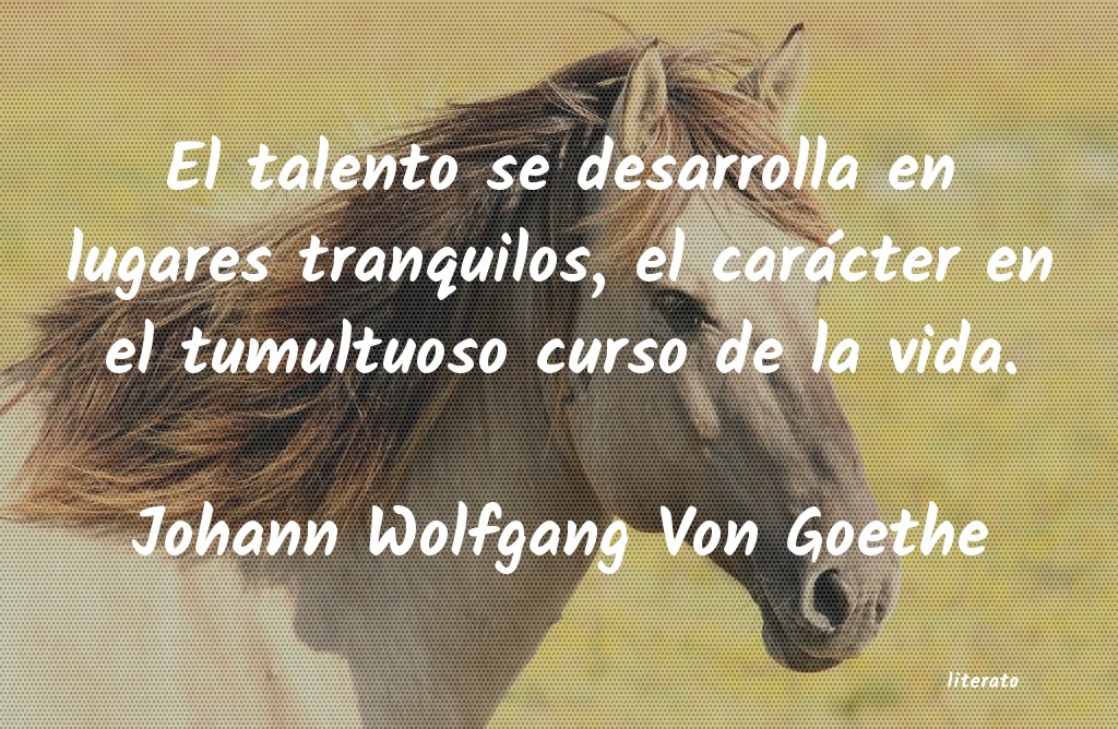 Frases de Johann Wolfgang Von Goethe