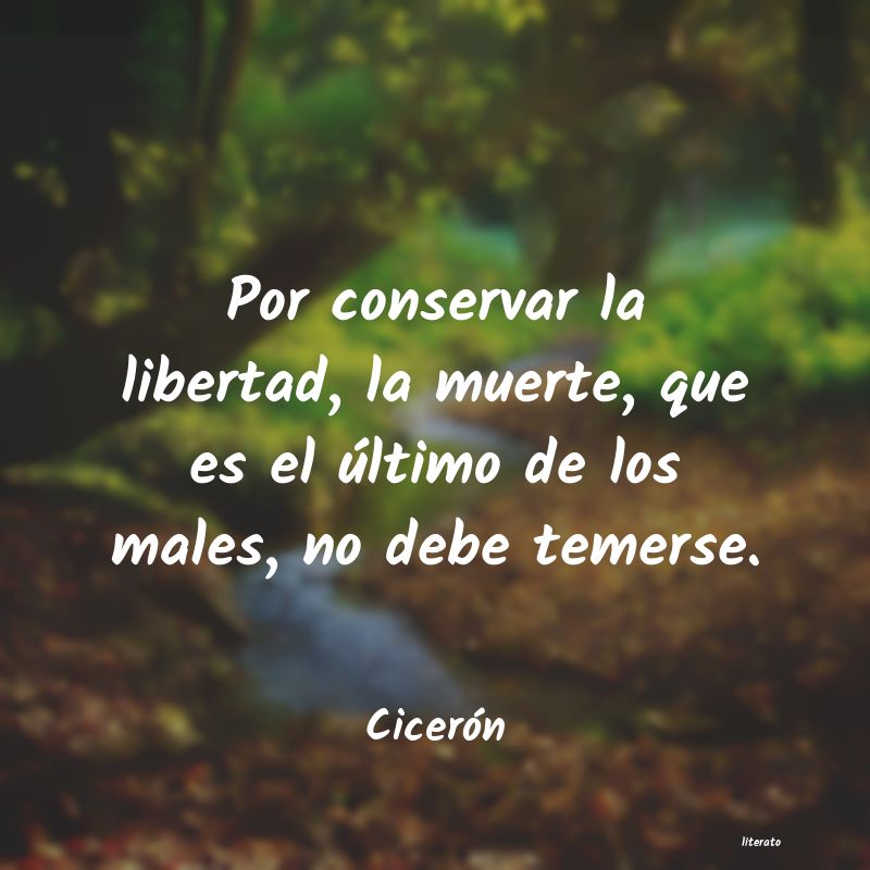 Frases de Cicerón