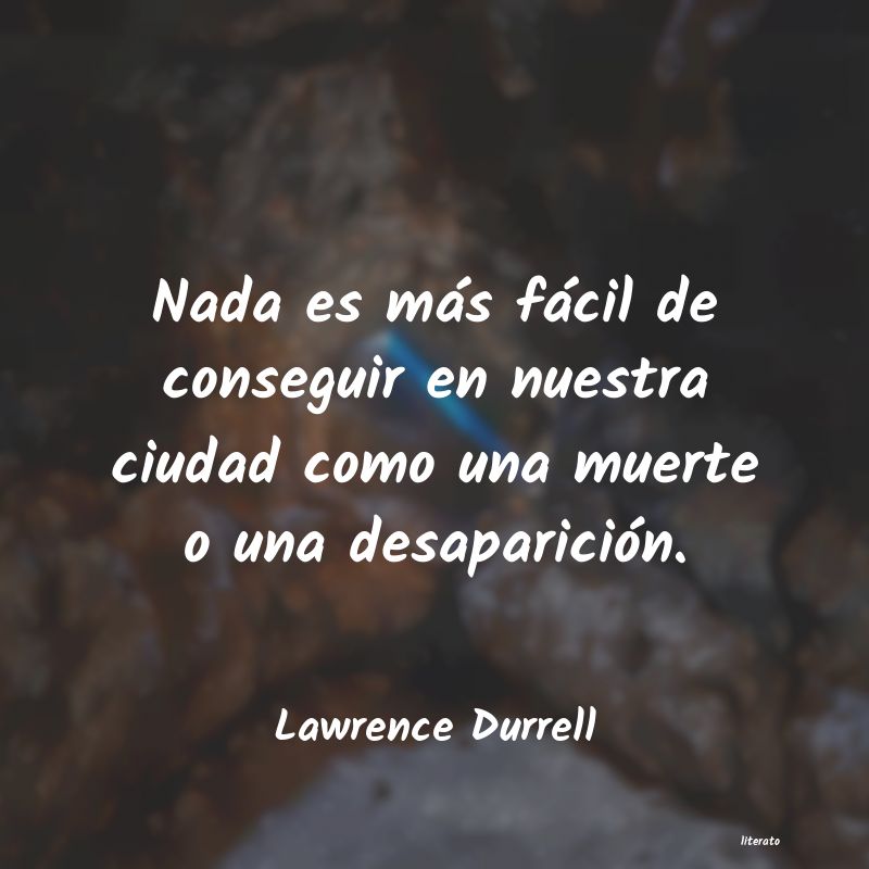frases de Lawrence Durrell