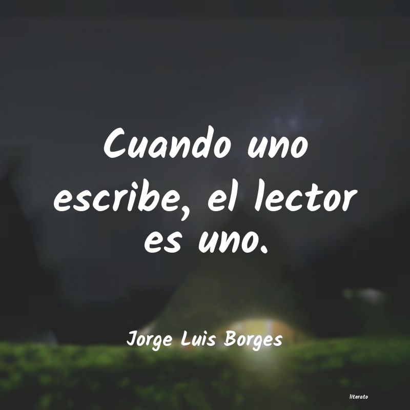 frases de Jorge Luis Borges