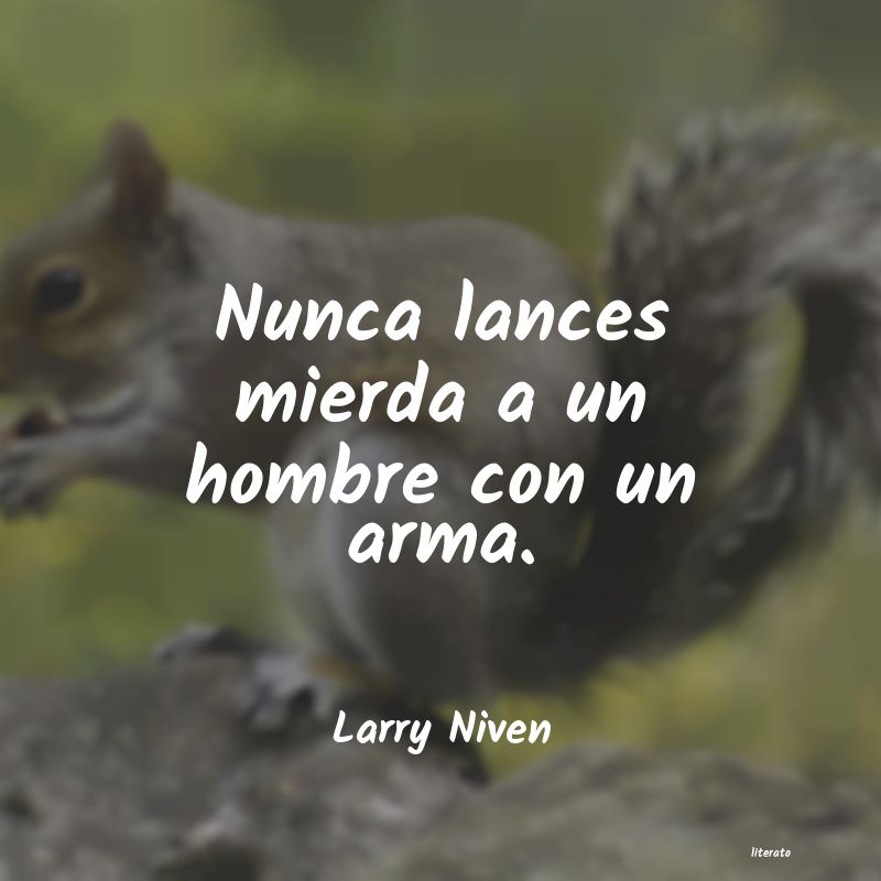 Frases de Larry Niven