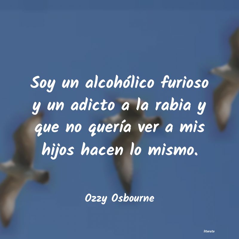 Frases de Ozzy Osbourne