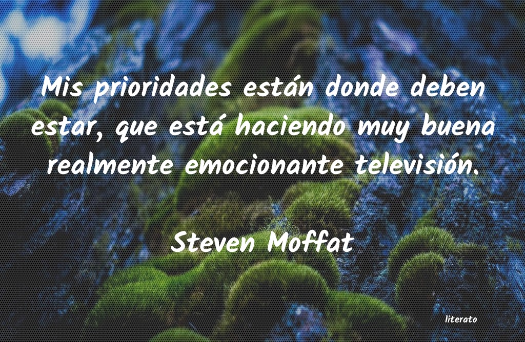 Frases de Steven Moffat