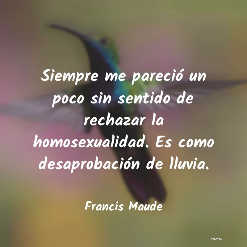 frases de Francis Maude