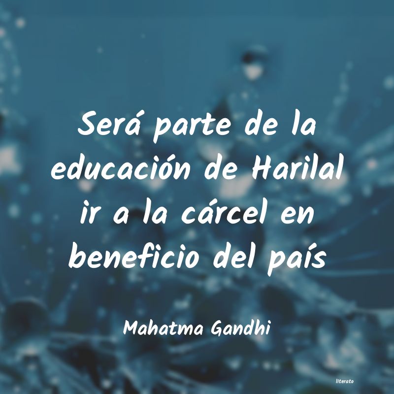 Frases de Mahatma Gandhi