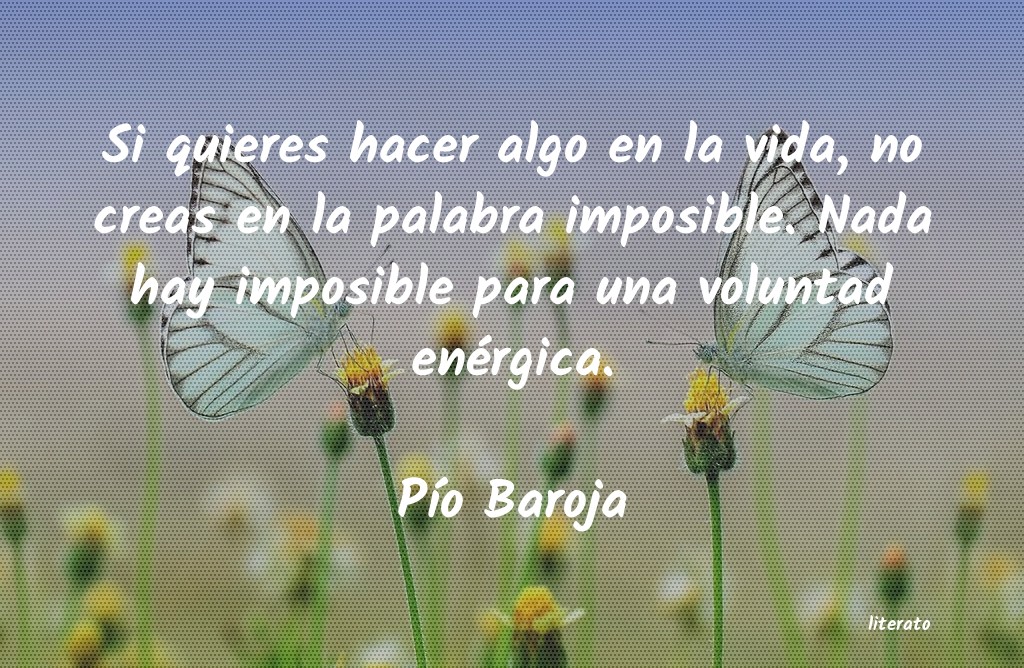 frases de PÃÂo Baroja