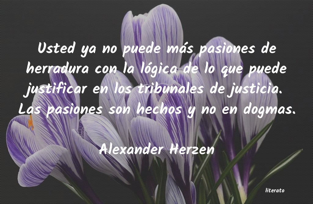 Frases de Alexander Herzen