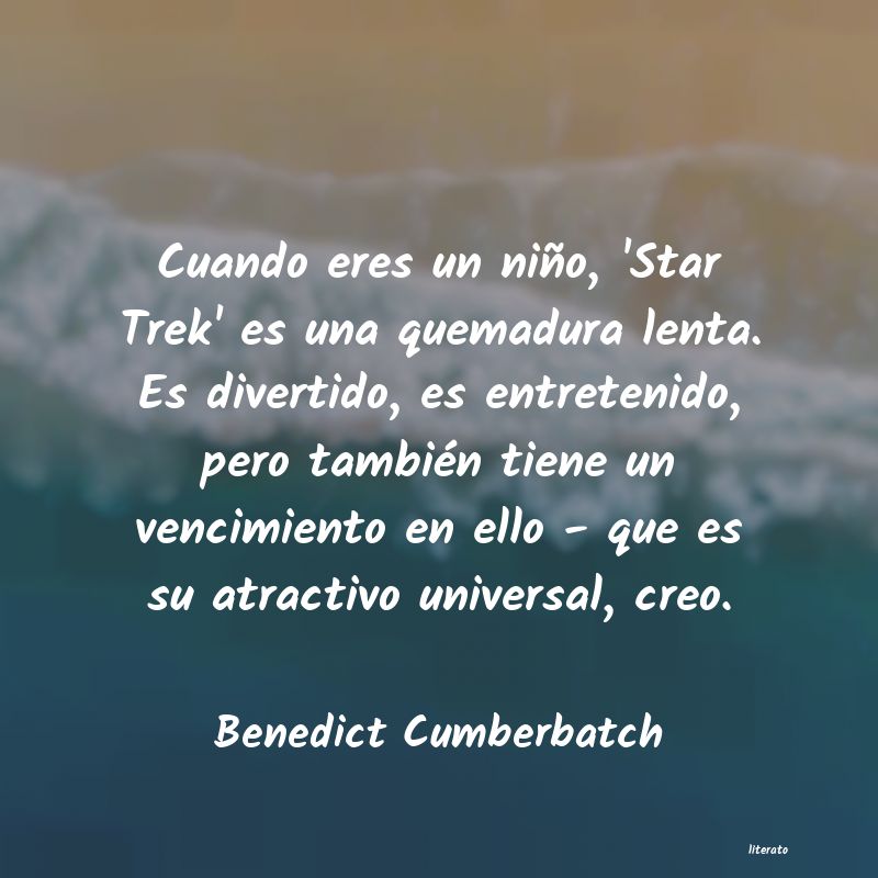 Frases de Benedict Cumberbatch