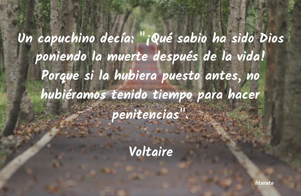 frases de Voltaire
