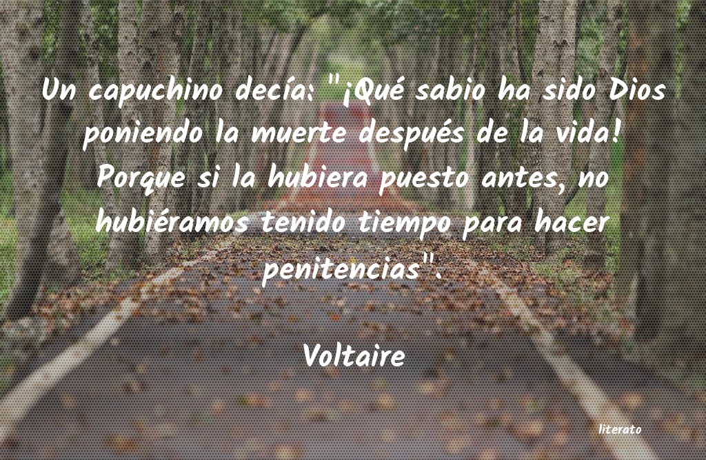 Frases de Voltaire