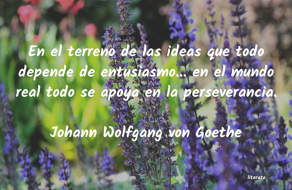 frases de Johann Wolfgang von Goethe