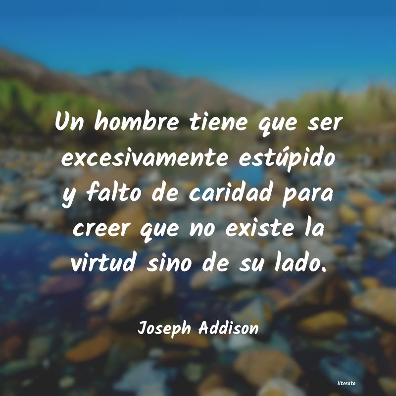 Frases de Joseph Addison