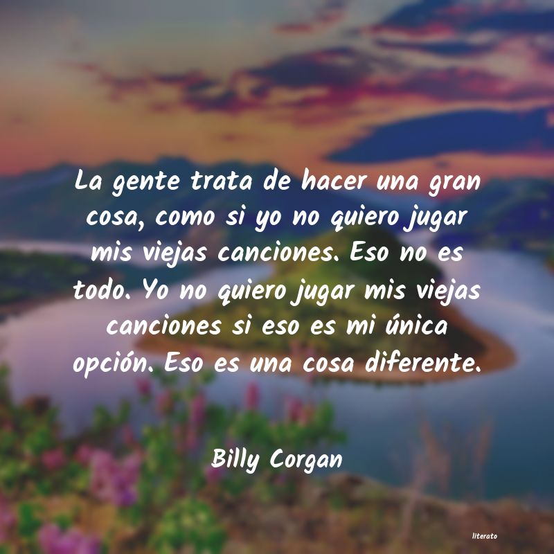 frases de Billy Corgan