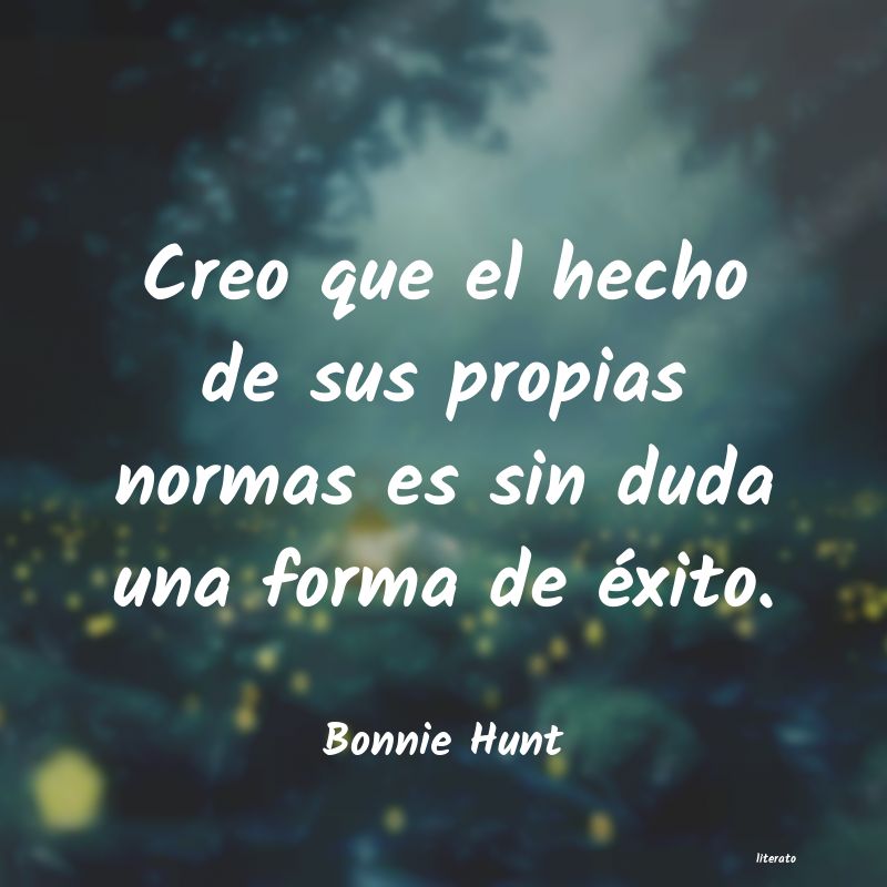 Frases de Bonnie Hunt