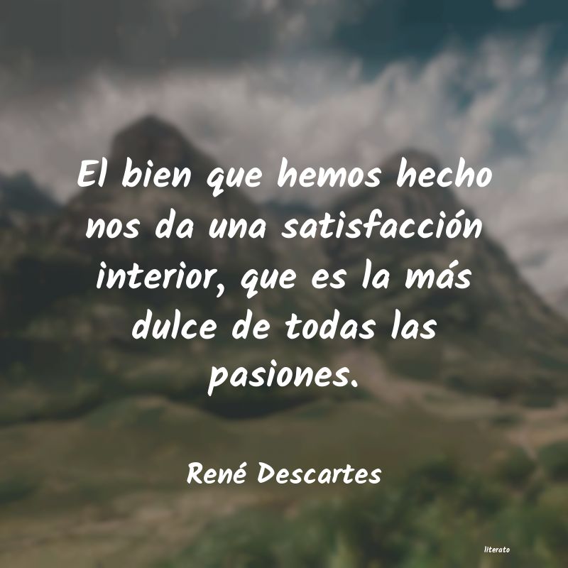 frases de René Descartes