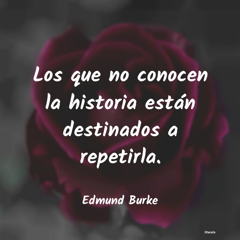 Frases de Edmund Burke