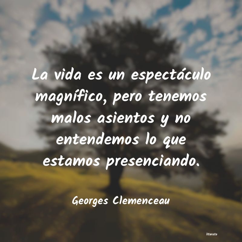 Frases de Georges Clemenceau