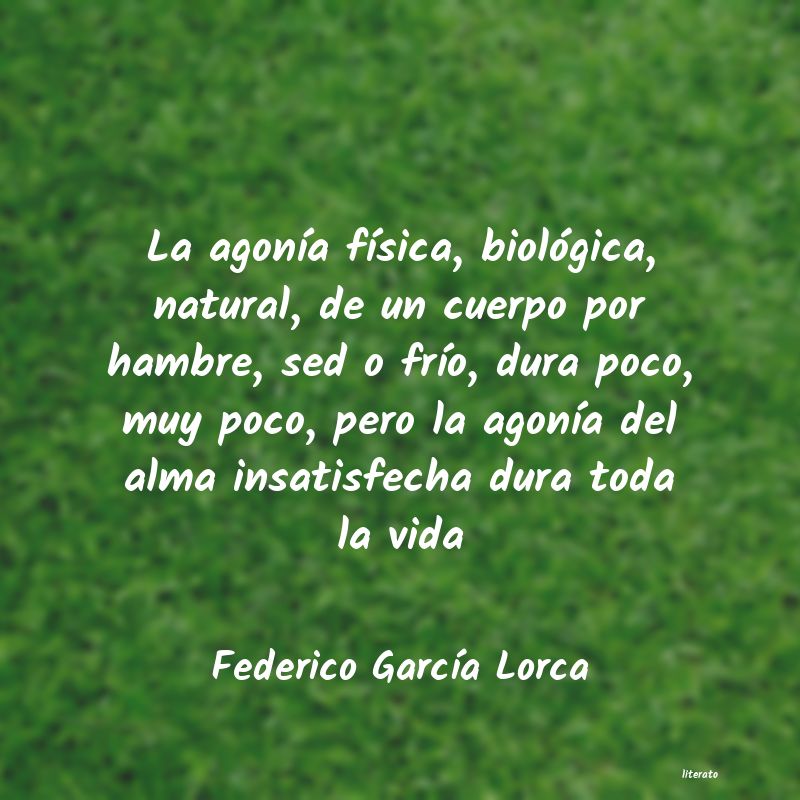 Frases de Federico García Lorca