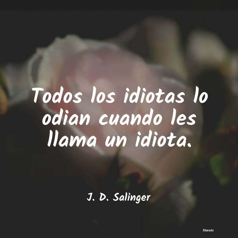 frases de J. D. Salinger