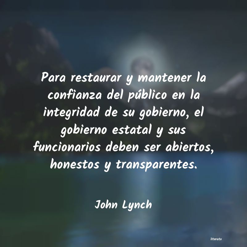 Frases de John Lynch