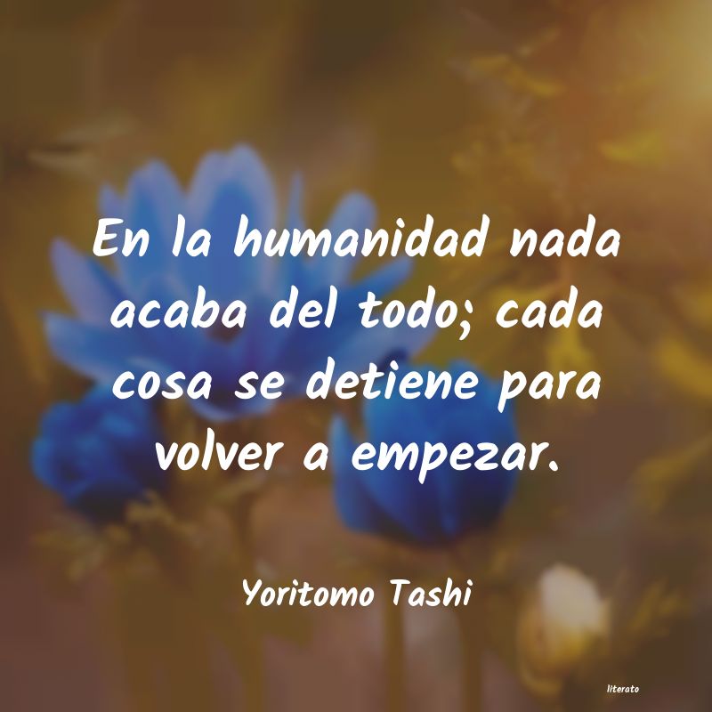 Frases de Yoritomo Tashi